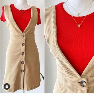 Tan Corduroy jumper !!